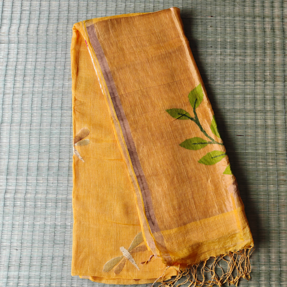 Linen Saree