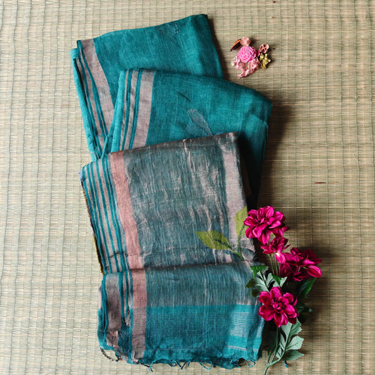 Linen Saree