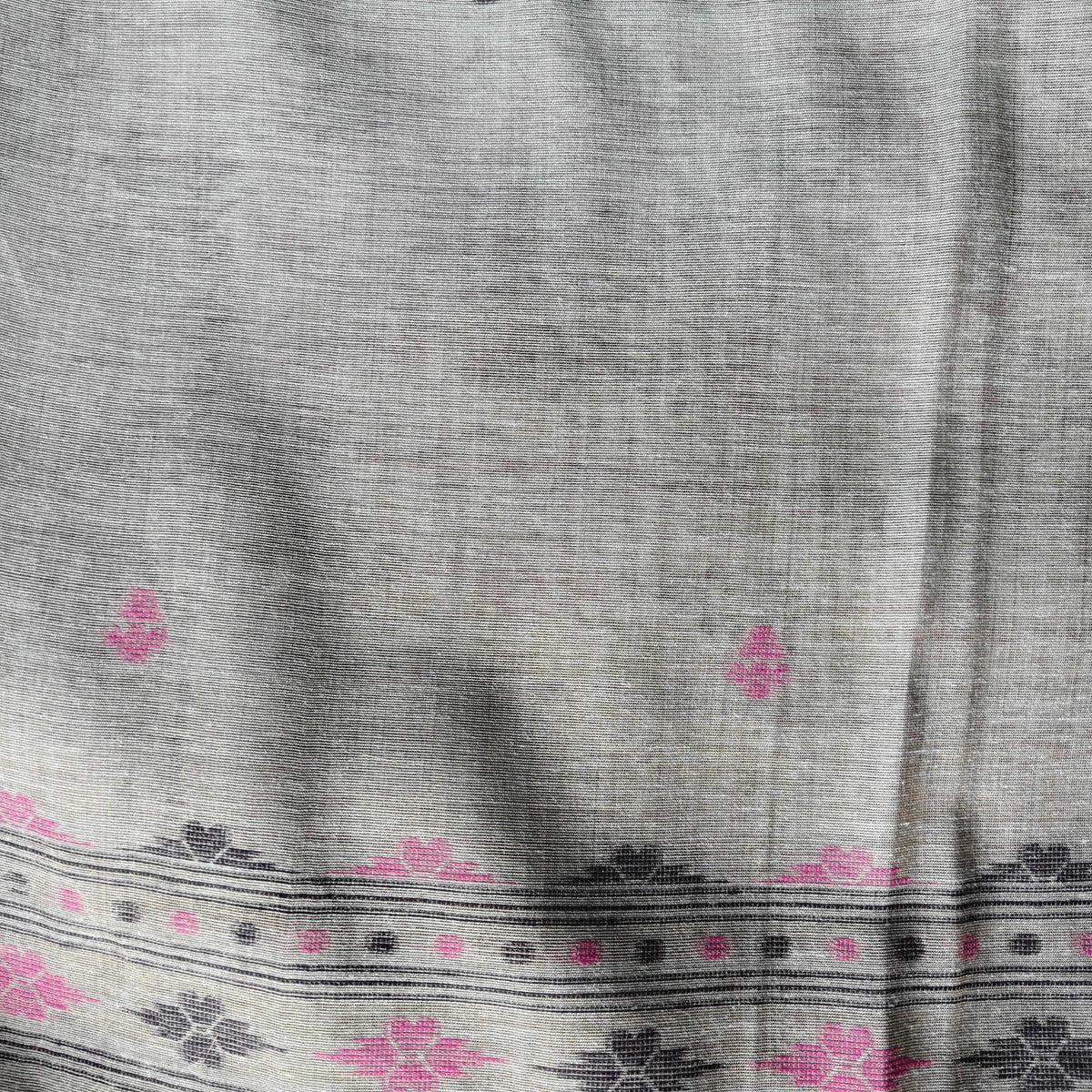 Soft Muga Cotton Saree