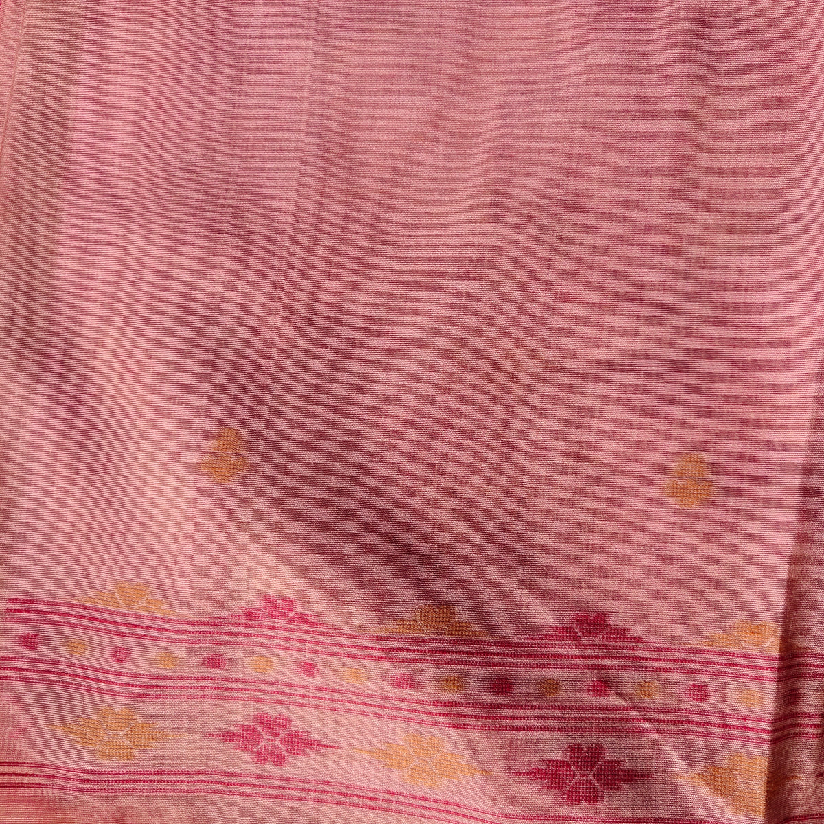 Soft Muga Cotton Saree