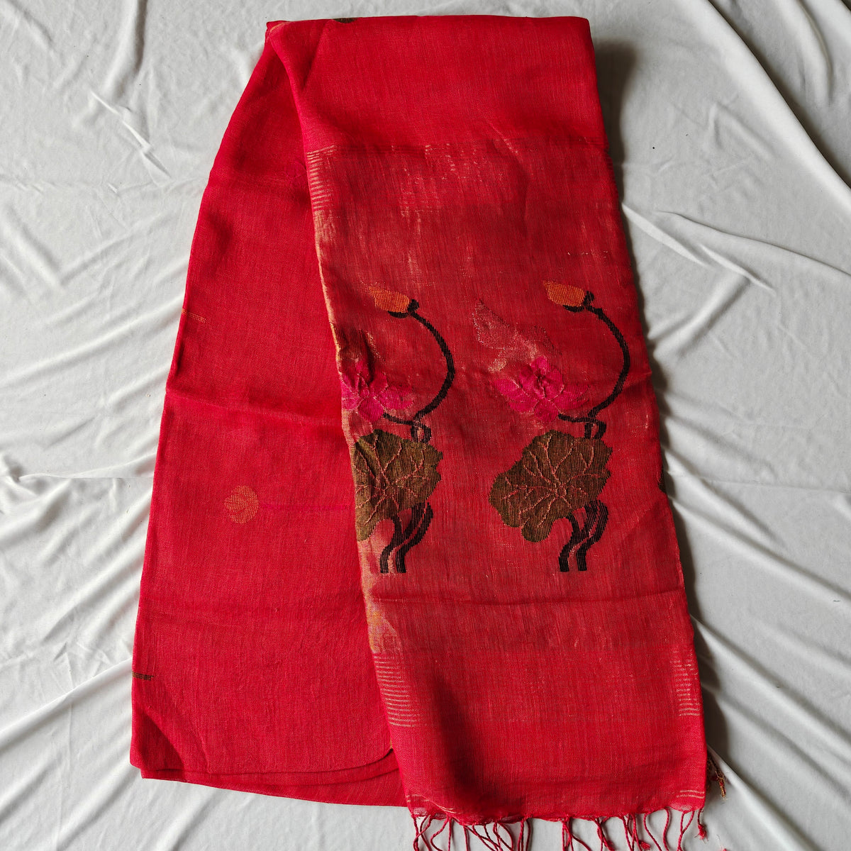 Linen Saree